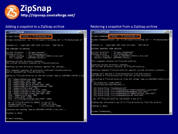 ZipSnap screenshot